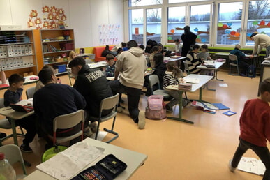 Vorlesetag Klassen 1 und 10