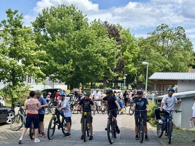 Fahrradnachmittag der KKS - 1403 km erradelt!
