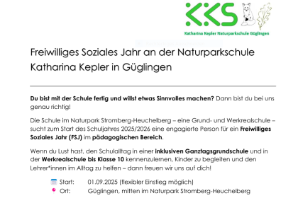 FSJ (m/w/d) gesucht