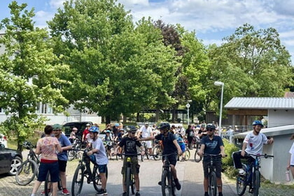 Fahrradnachmittag der KKS - 1403 km erradelt!